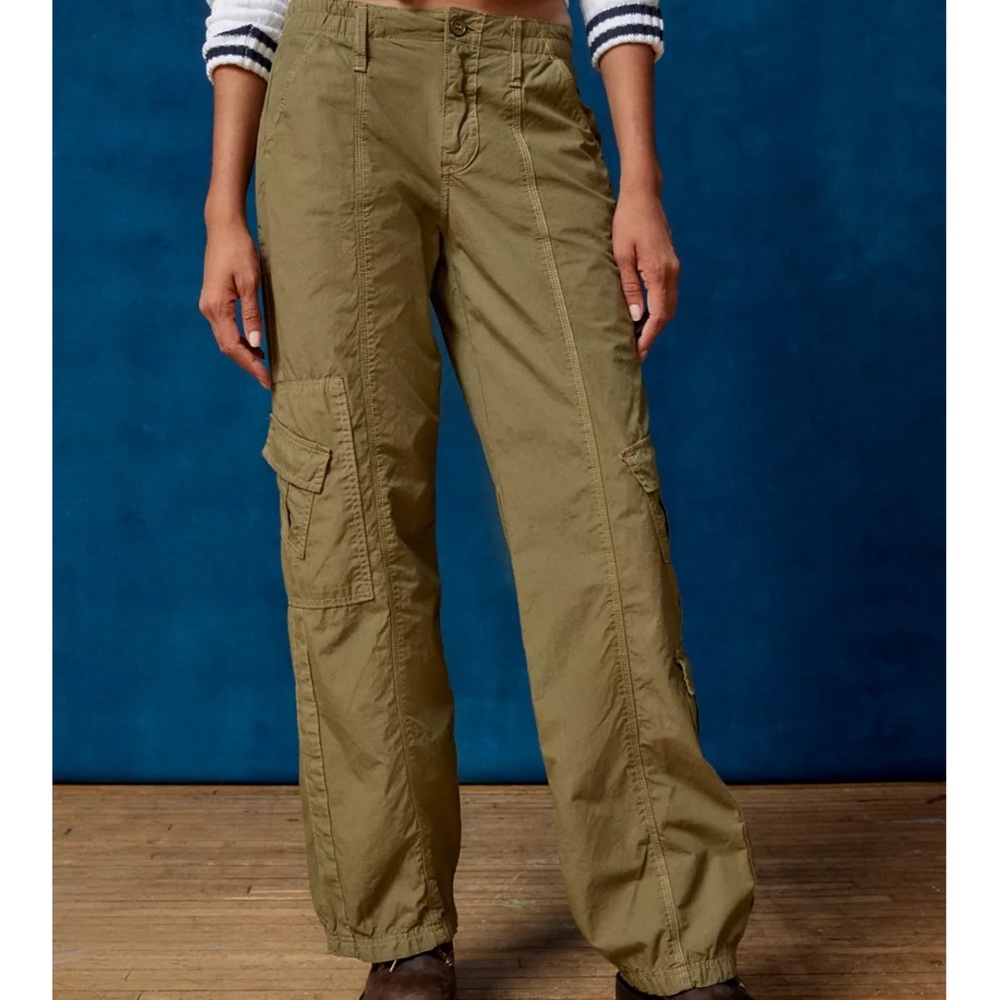 BDG Olive Green Straight Leg Pants